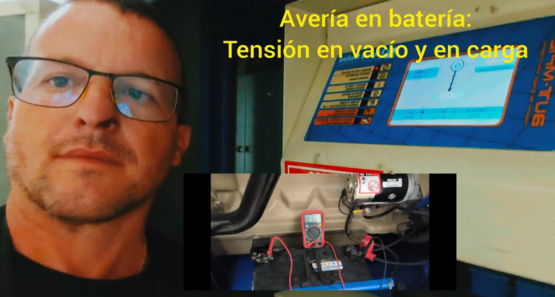 Diagnóstico profesional de avería de batería en grupos electrógeno